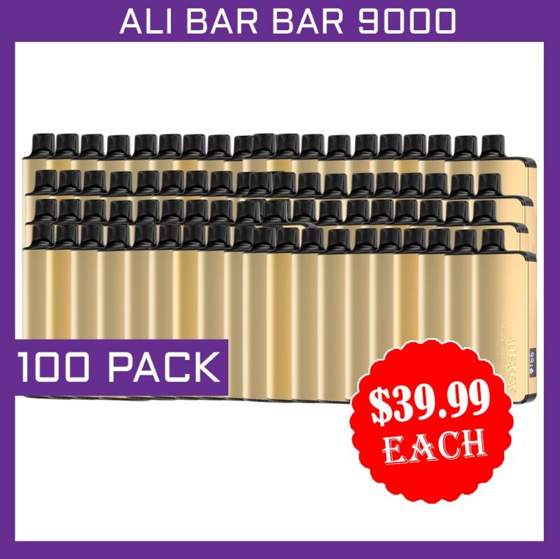 ALIBARBAR INGOT 9000 PUFFS - 100 PACK