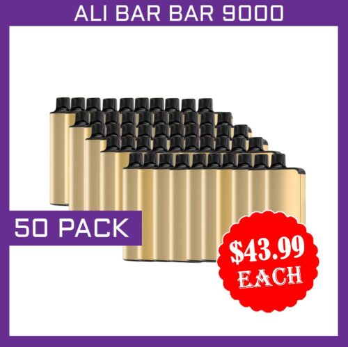 ALIBARBAR INGOT 9000 PUFFS - 50 PACK