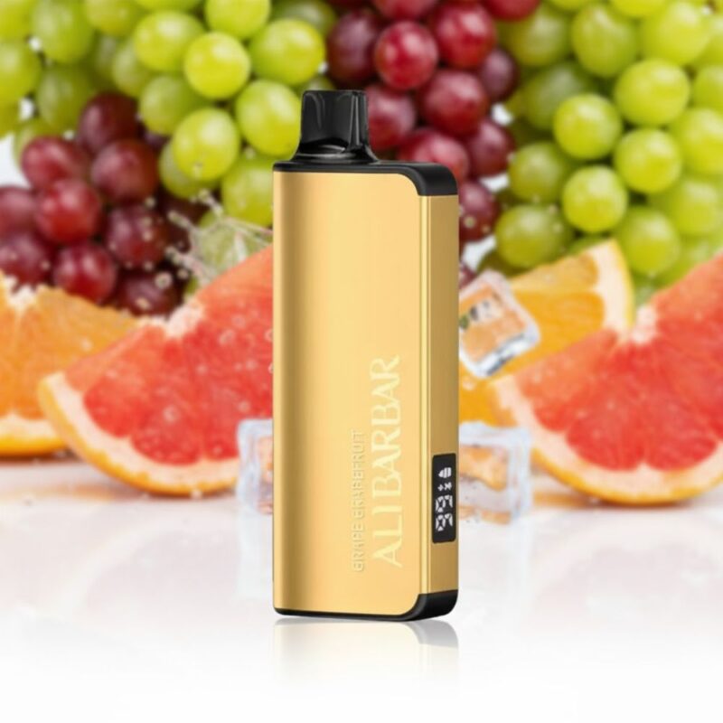 ALIBARBAR INGOT 9000 Puffs Grape Grapefruit | VAPE WAREHOUSE