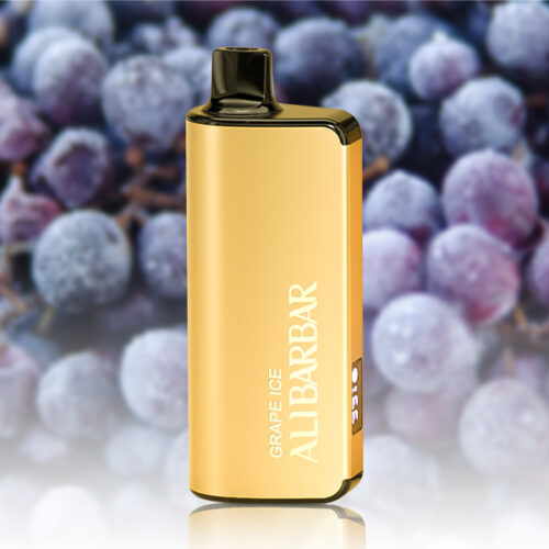 ALIBARBAR INGOT 9000 Puffs Grape Ice | VAPE WAREHOUSE