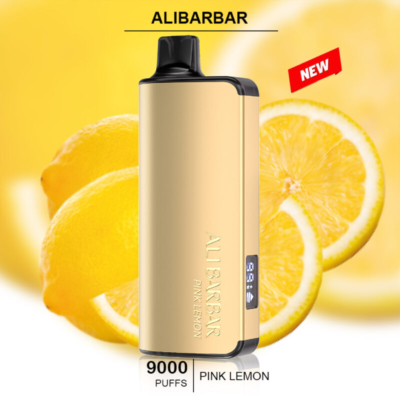 ALIBARBAR INGOT - PINK LEMON – 9000 PUFFS ALIBARBAR INGOT - PINK LEMON – 9000 PUFFS