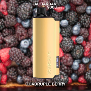 ALIBARBAR INGOT - QUADRUPLE BERRY - 9000 PUFFS