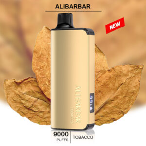 ALIBARBAR INGOT - TOBACCO – 9000 PUFFS