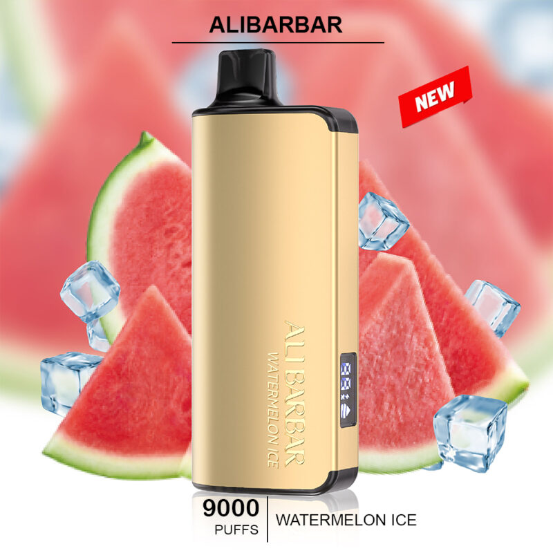 ALIBARBAR INGOT - WATERMELON ICE – 9000 PUFFS ALIBARBAR INGOT - WATERMELON ICE – 9000 PUFFS