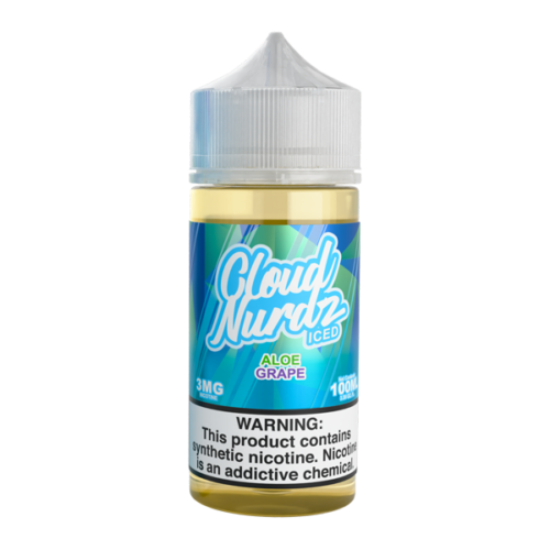 Aloe Grape Cloud Nurdz Iced eJuice