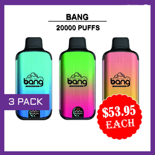 BANG - 3 PACK - 20000 PUFFS