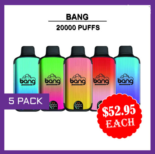 BANG - 5 PACK - 20000 PUFFS
