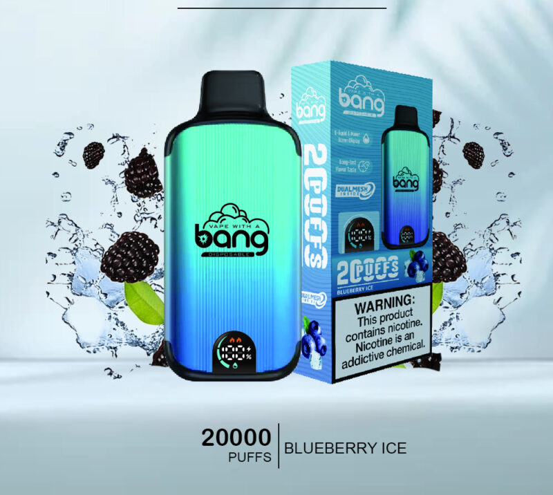 BANG - BLUEBERRY ICE - 20000 PUFFS