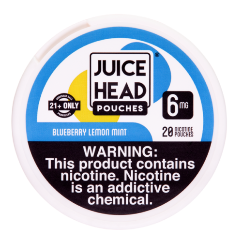 Blueberry Lemon Mint Juice Head Pouches