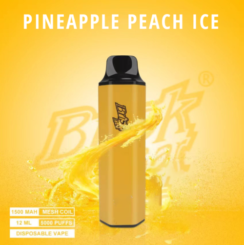 BRISK BAR PINEAPPLE PEACH ICE – 5000 PUFFS | IGET Australia