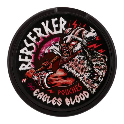 Eagle's Blood BERSERKER Caffeine Pouches