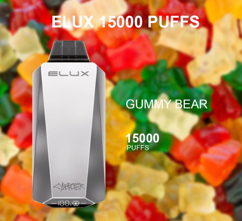 ELUX GUMMY BEAR - 15000 PUFFS ELUX GUMMY BEAR - 15000 PUFFS