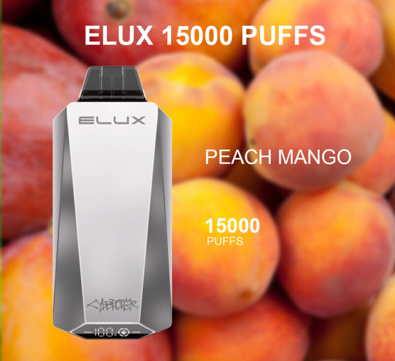 ELUX PEACH MANGO - 15000 PUFFS