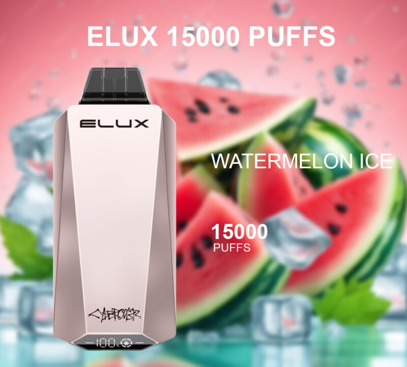 ELUX WATERMELON ICE - 15000 PUFFS
