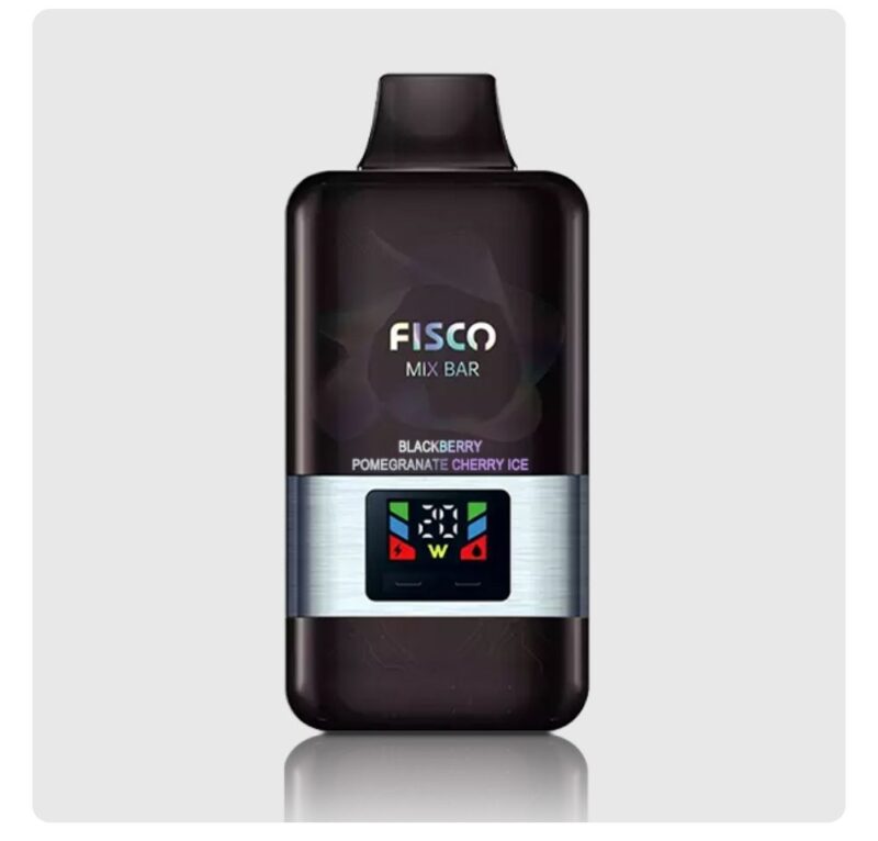 FISCO MIX BAR 12000 Puffs Blackberry Pomegranate Cherry Ice