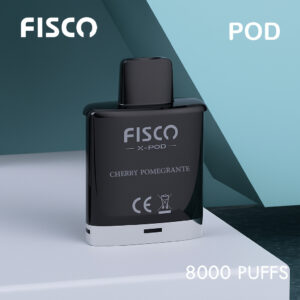 FISCO XPOD CHERRY POMEGRANTE - 8000 PUFFS (POD ONLY)