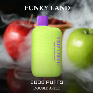 FUNKY LAND DOUBLE APPLE - 6000 PUFFS