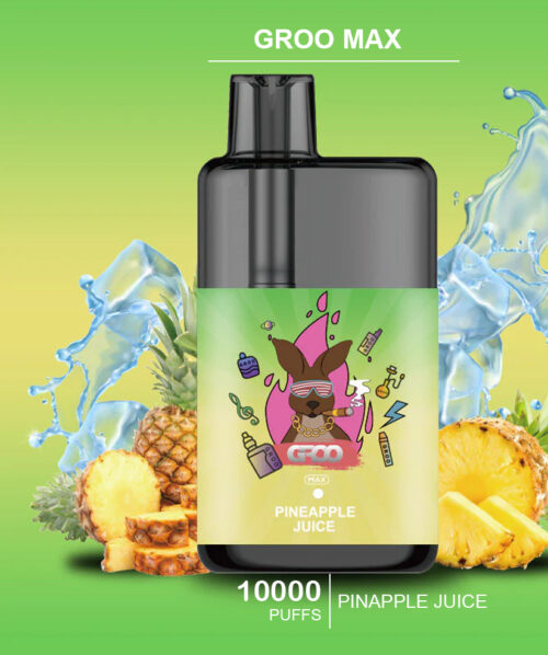 GROO MAX - PINAPPLE JUICE - 10000 PUFFS