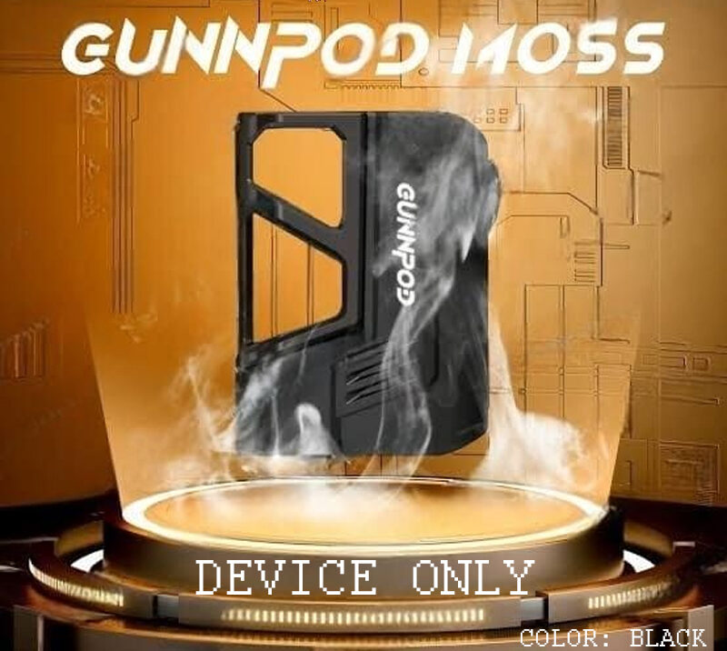 GUNNPOD MOSS - 8000 - "Device Only" - BLACK