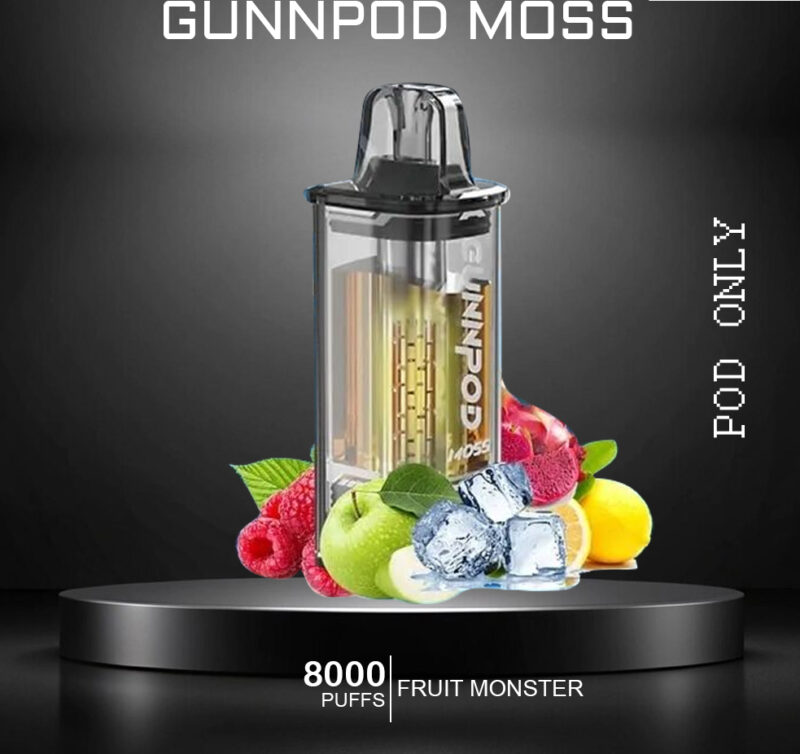 GUNNPOD MOSS - FRUIT MONSTER - 8000 PUFFS - POD ONLY