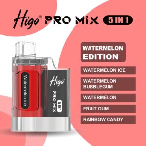 Higo PRO MIX 5 IN 1 - WATERMELON EDITION - 6000 PUFFS