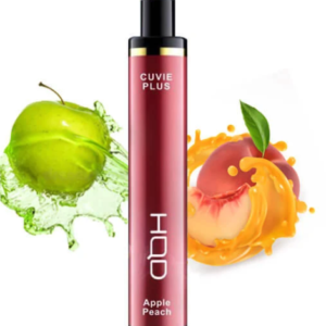 HQD CUVIE PLUS APPLE PEACH – 1200 PUFFS HQD CUVIE PLUS APPLE PEACH – 1200 PUFFS