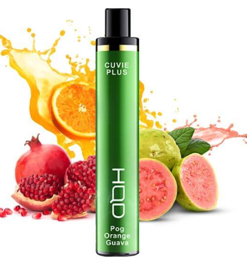 HQD CUVIE PLUS POD ORANGE GUAVA – 1200 PUFFS