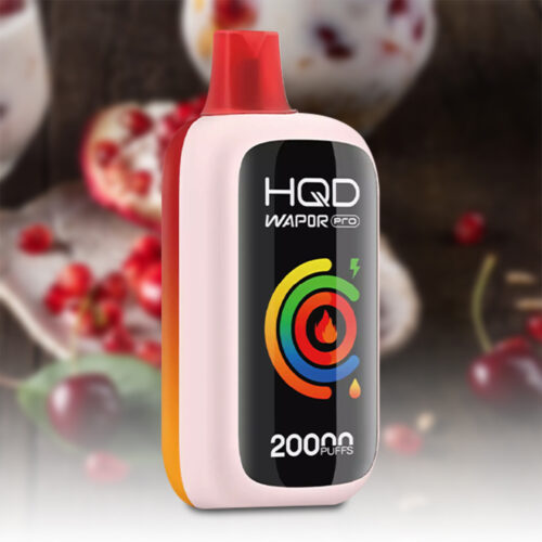 HQD Cuvie Slick 20000 Puffs Cherry Pomegranate