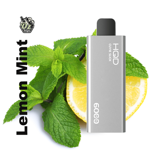 HQD SLICK LEMON MINT - 6000 PUFFS