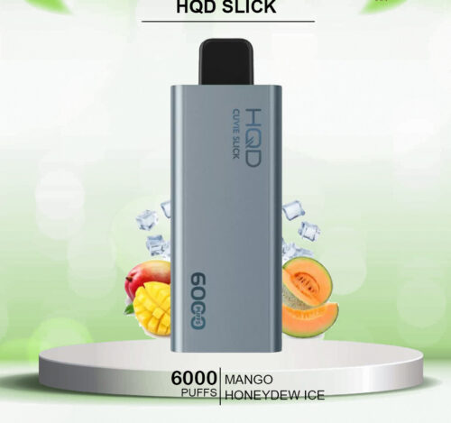 HQD SLICK MANGO HONEYDEW ICE- 6000 PUFFS