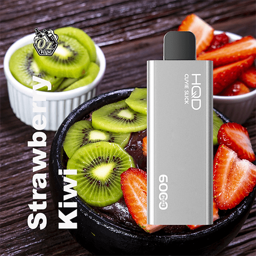 HQD SLICK STRAWBERRY KIWI - 6000 PUFFS