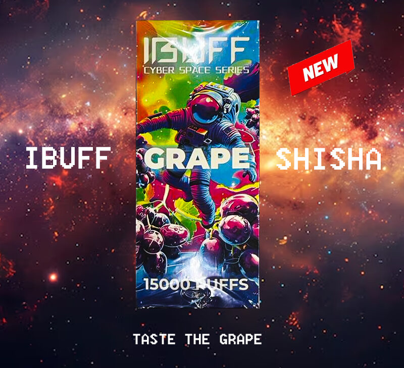 IBUFF SHISHA - GRAPE - 15000 PUFFS
