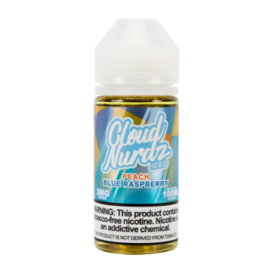 Iced Peach Blue Raspberry by Cloud Nurdz 100mL