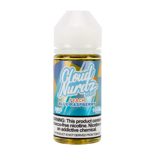Iced Peach Blue Raspberry by Cloud Nurdz 100mL