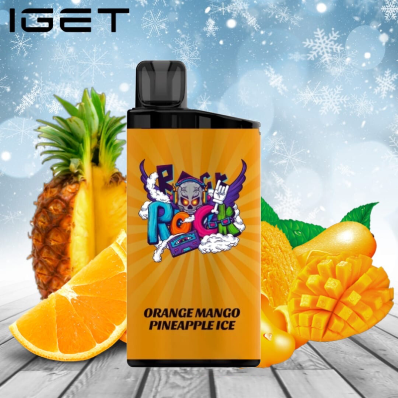 IGET BAR ORANGE MANGO PINEAPPLE – 3500 PUFFS IGET BAR ORANGE MANGO PINEAPPLE – 3500 PUFFS