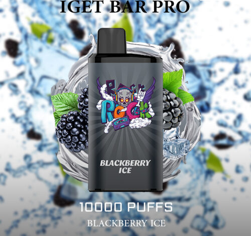 IGET BAR PRO - BLACKBERRY ICE - 10000 PUFFS