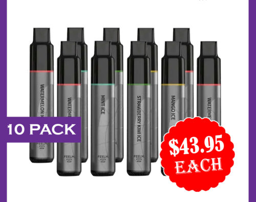 IGET HOT 5500 PUFFS - 10 PACK