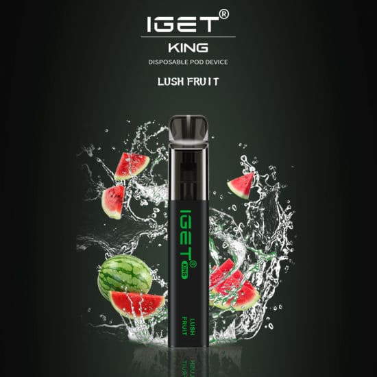 IGET KING LUSH ICE - 2600 PUFFS IGET KING LUSH ICE - 2600 PUFFS