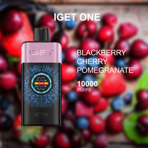 IGET ONE BLACKBERRY CHERRY POMEGRANATE - 12000 PUFFS
