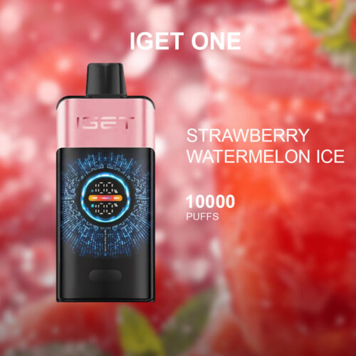 IGET ONE STRAWBERRY WATERMELON ICE - 12000 PUFFS