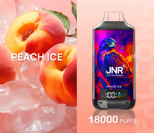 JNR FALCON -X PEACH ICE - 18000 PUFFS