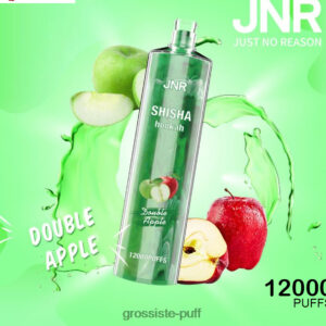 JNR SHISHA HOOKAH - DOUBLE APPLE - 12000 PUFFS