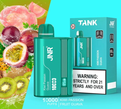 JNR TANK - KIWI PASSION FRUIT GUAVA - 10000 PUFFS