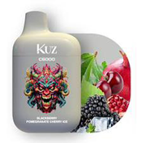 KUZ BLACKBERRY POMEGRANATE CHERRY ICE - 6000 PUFFS