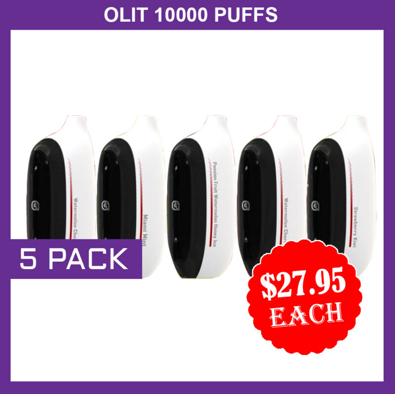 OLIT 10000 PUFFS - 5 PACK
