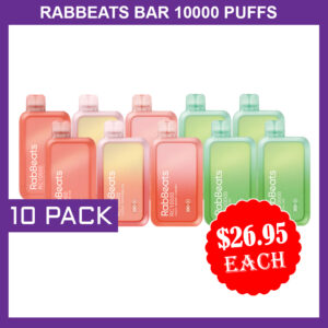 RABBEATS 10000 PUFFS - 10 PACK