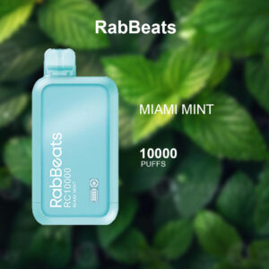 RABBEATS BAR MIAMI MINT - 10000 PUFFS RABBEATS BAR MIAMI MINT - 10000 PUFFS