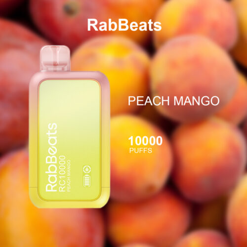 RABBEATS BAR PEACH MANGO - 10000 PUFFS