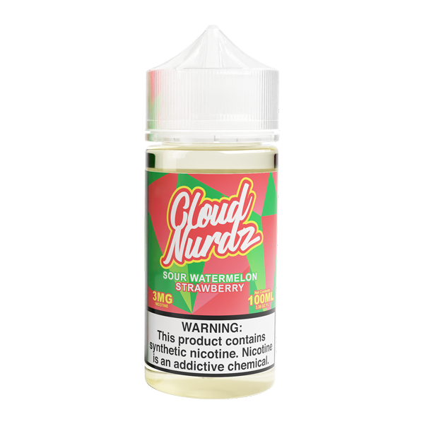 Sour Watermelon Strawberry Cloud Nurdz eJuice