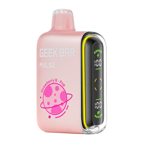 Strawberry B-Pop Geek Bar Pulse (Nicotine-Free)